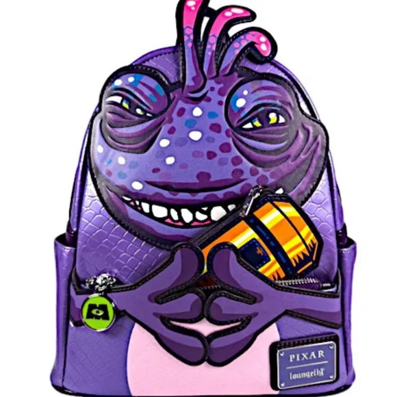 Loungefly Pixar Monsters Inc Cosplay Randall NWT - Picture 1 of 5